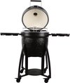iQ Grills kamado - Barbecue - 21 inch - inclusief 17 accessoires - Pirate Black - Zwart