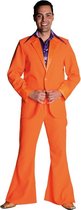 Jaren 80 & 90 Kostuum | Oranje Saturday Night Boogie Night | Man | Medium | Carnaval kostuum | Verkleedkleding