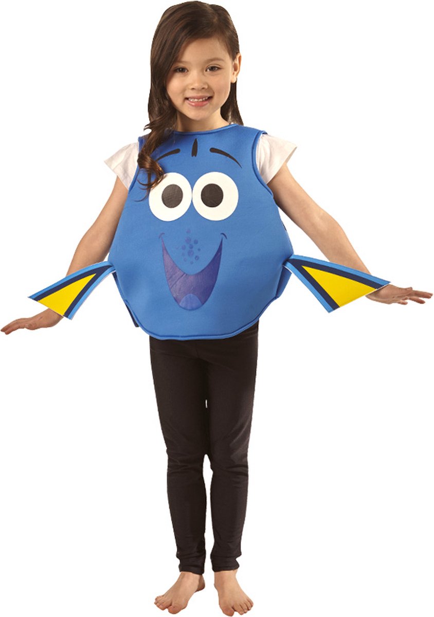 PartyXplosion - Finding Nemo Kostuum - Finding Dory Tropische Vis Kind Kostuum - Blauw - 1 - 2 jaar - Carnavalskleding - Verkleedkleding - Feestbeest.nl
