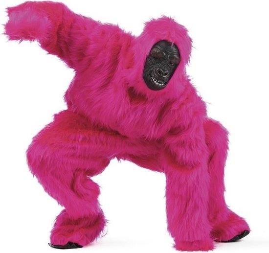 verder Ontvangende machine leeftijd Roze Gorilla pak voor volwassen - Verkleedkleding - Large" | bol.com