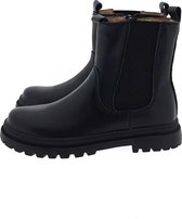 Bikerboots | Meisjes | Black | Leer | Shoesme | Maat 35