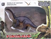 speelfiguur brachiosaurus junior 10 cm bruin