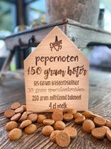 Huisje recept Pepernoten - Sinterklaas - Feestdag - sinterklaas decoratie - sinterklaas versiering