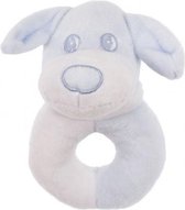 rammelaar puppy 12 cm wit/blauw