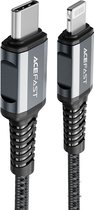 USB-C naar lightning laadkabel - 3A - 30W fast charge - MFI-gecertificeerd -1.2M