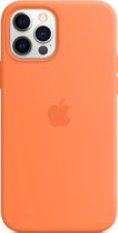 Apple - Siliconenhoesje - MagSafe - iPhone 12 / 12 Pro - Kumquat