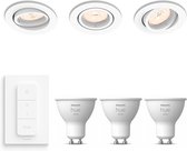 Pack de 2 filaments WiZ Globe - Siècle des Lumières LED intelligent - Lumière blanche chaude à froide - E27 - 60W - 125 mm - Transparent - Wi-Fi