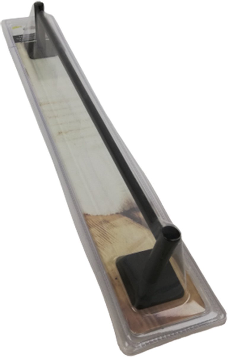 Industrieële handdoekstang OLLIE - Zwart - Metaal - 42 cm