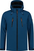 Travelin' Jack Soren - Softshell herenjas - Blauw - Maat XL