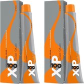 2x XP100 - 100ML  Intense Radiance - Kleur: 5.75  Lichtbruin & Bruin & Mahonie