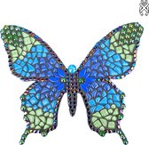 Mozaiekpakket Vlinder Sulki Blauw/Groen