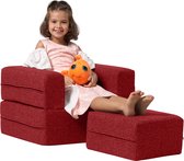 Xoft Living Kinderbank Snapsit Junior Single Rood