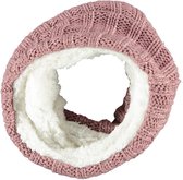 Sarlini | Snood Ronde Gebreide Antique Pink Dames colsjaal | Joy