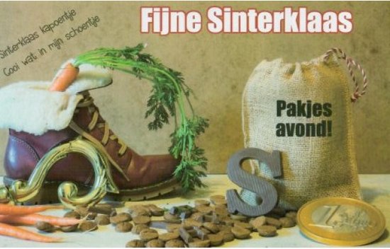 Sinterklaas kapoentje gooi wat in mijn schoentje! Pakjesavond! Fijne