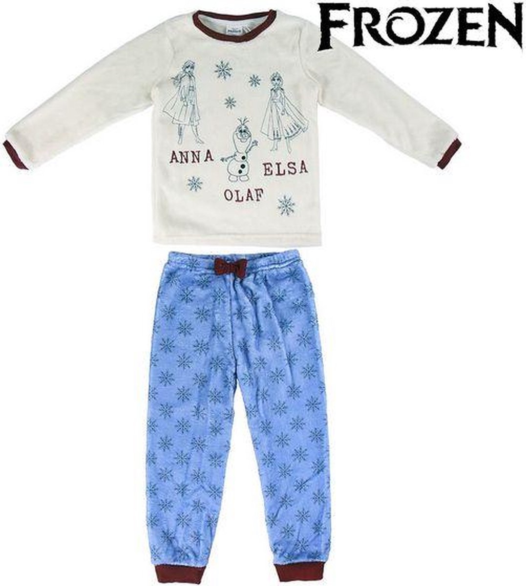 Ensemble en coton print Elsa Reine des neiges Disney pour enfant fille