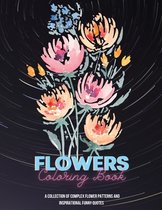 Flowers Coloring Book with Quotes