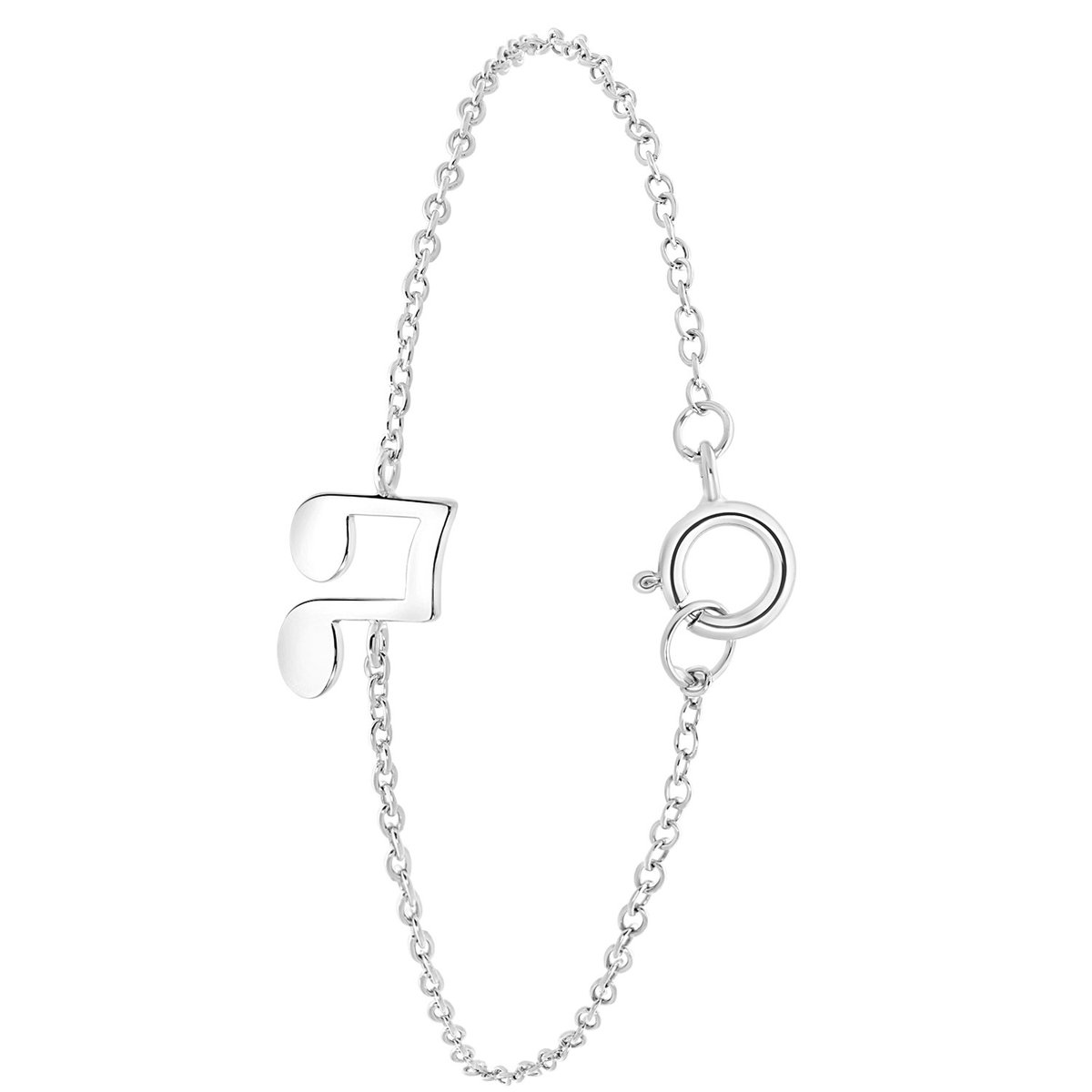 K3 - Meisjes - Armbandje met hanger met plating - Cadeau - Echt Zilver - Zilverkleurig