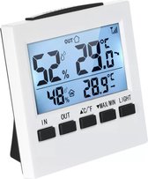 Wards Weerstation - Weerstation Binnen En Buiten - Vochtigheidsmeter - Temperatuurmeter - Barometer - Draadloos