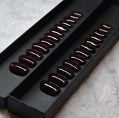 Press-on nagels 'Chique Red' - Presson nagels - Nepnagels - Handgemaakt - Plaknagels - Perfecte kwaliteit - Press-on nails - Kunstnagels - 24 stuks
