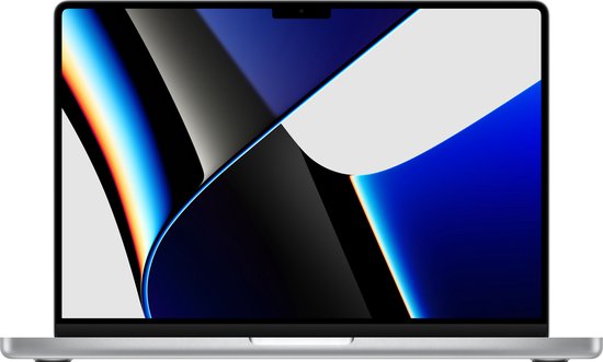Apple MacBook Pro (Oktober, 2021) MKGR3N/A - 14 inch - Apple M1 Pro - 512 GB - Zilver