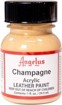 Angelus Leather Acrylic Paint - textielverf voor leren stoffen - acrylbasis - Champagne - 29,5ml