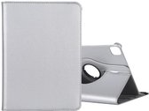 Geschikt voor iPad Pro 12.9 2018 Multi Stand Case - 360 Draaibaar Tablet hoesje - Tablethoes Zilver