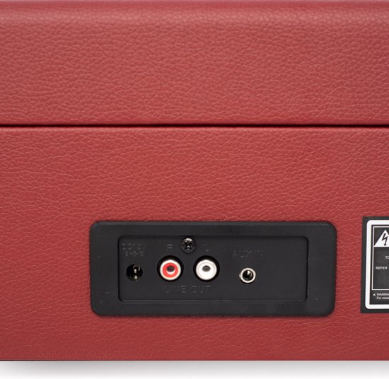 Crosley Voyager platenspeler - Bordeaux - Bluetooth in/uit — afbeelding 4
