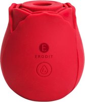De Roos luchtdruk vibrator - Luxe vibrator voor vrouwen - Bef- Zuig - Clitoris -- 7 zuig vibratie standen Sex speeltje, Sex toys, Erotiek Voor Vrouwen
