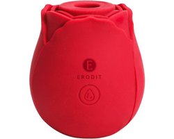 De Roos luchtdruk vibrator - Luxe vibrator voor vrouwen - Bef- Zuig - Clitoris -- 7 zuig vibratie standen Sex speeltje, Sex toys, Erotiek Voor Vrouwen
