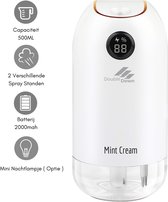 Luchtbevochtiger Mint Cream DDS - Humidifier met Digitale Display