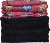Harry Potter fleece zwart-rode nekwarmer