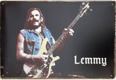Wandbord Concert Bord - Lemmy Kravitz Live On Stage