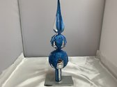 Piek zilver, blauw, licht blauw, glitter