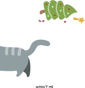 Carte de Noël avec chat lot de 10 cartes de Noël avec couvertures - Lacarta