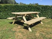 Picknicktafel - 200cm - Geïmpregneerd vurenhout - Kant en Klaar