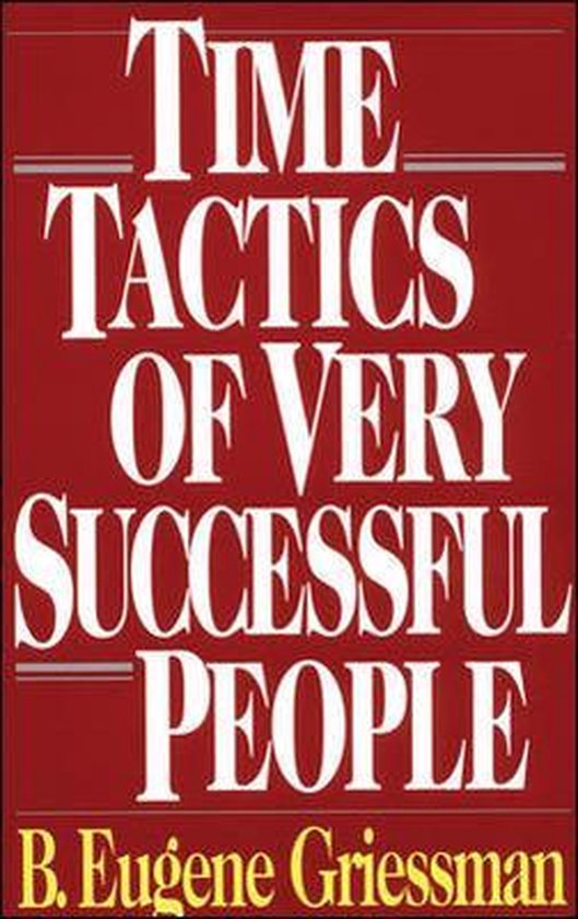 Time Tactics Of Very Successful People - cover