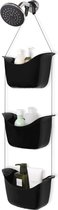Umbra douche caddy Bask - zwart - kunststof - rvs