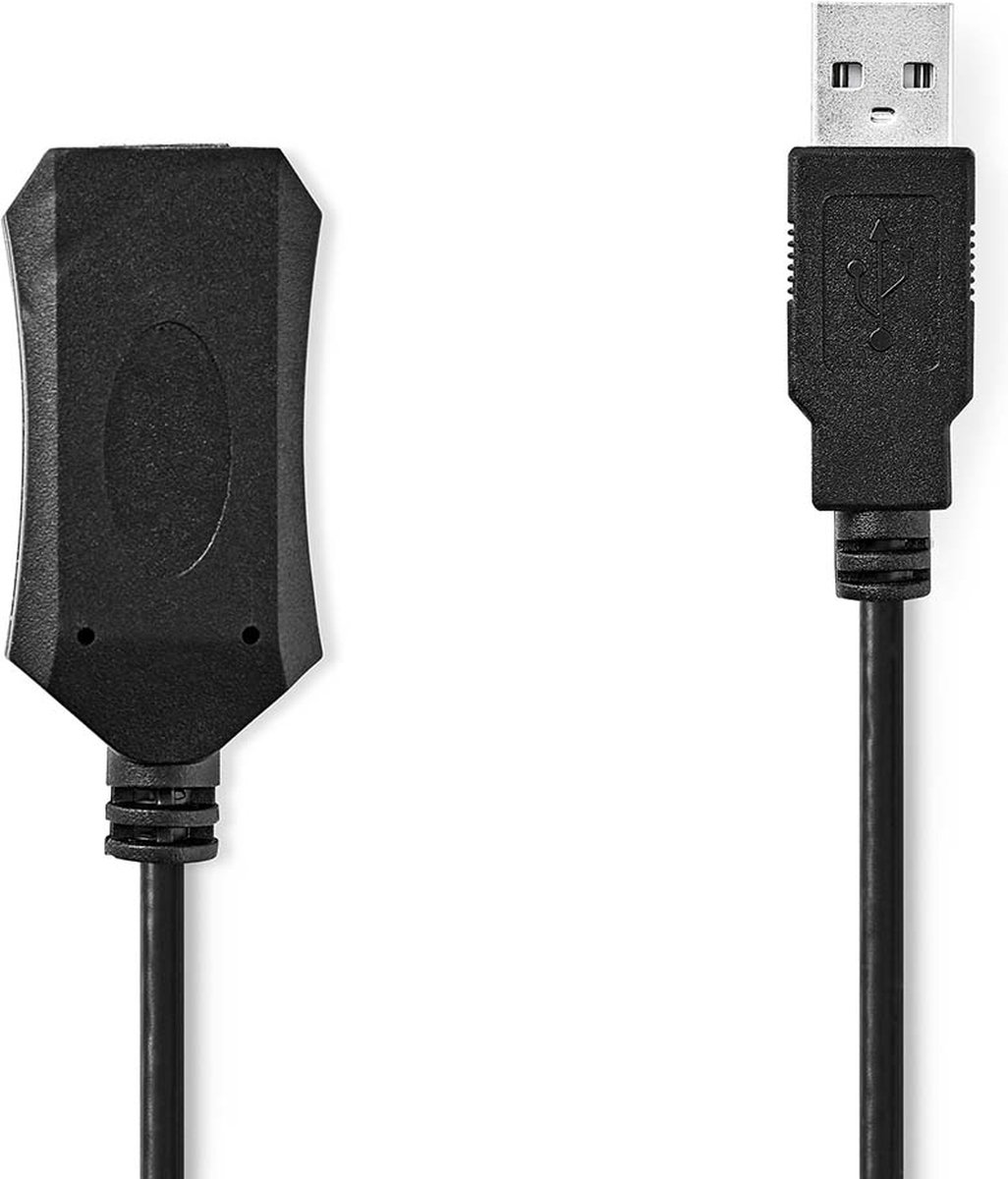 NEDIS CCGP60EXTBK50 USB-kabel 5,00 m Zwart