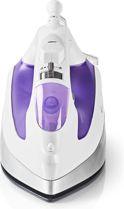 Nedis Stoomstrijkijzer - 2000 W - Stoomstoot - Keramiek - 0.3 l
