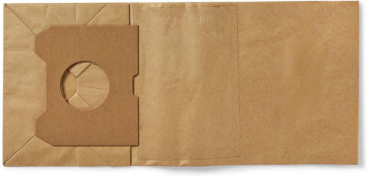 Nedis Stofzuigerzak - 10 Stuks - Papier - Meest verkocht voor: Philips - Bruin