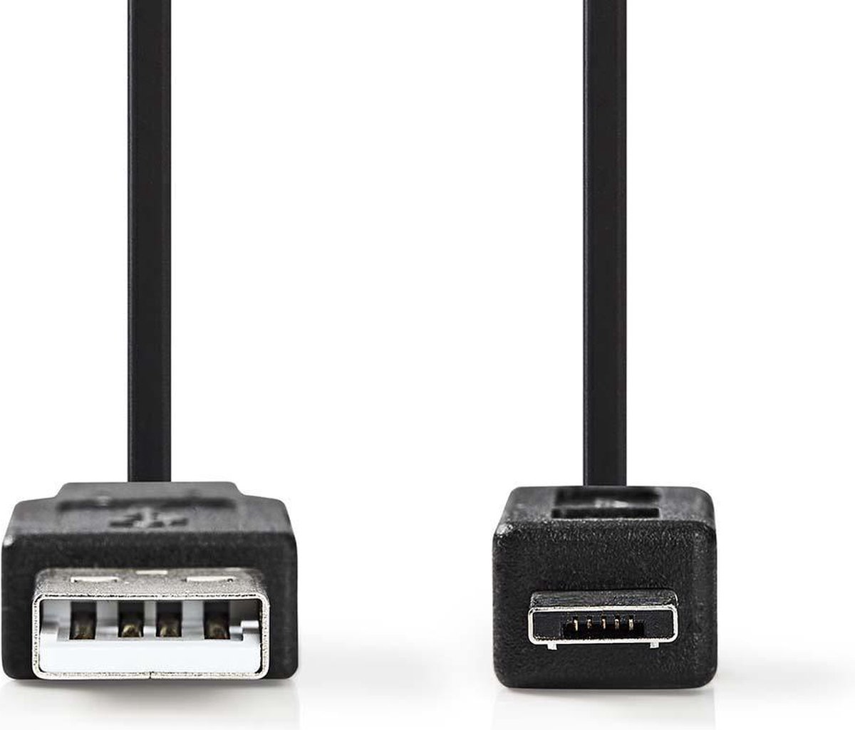 USB 2.0-Kabel | A Male - Micro-A Male | 2,0 m | Zwart