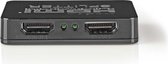Nedis HDMI™-Splitter | 2 poort(en) | HDMI™ Input | 2x HDMI™ Output | 4K@30Hz | 2.25 Gbps | ABS / PVC | Zwart