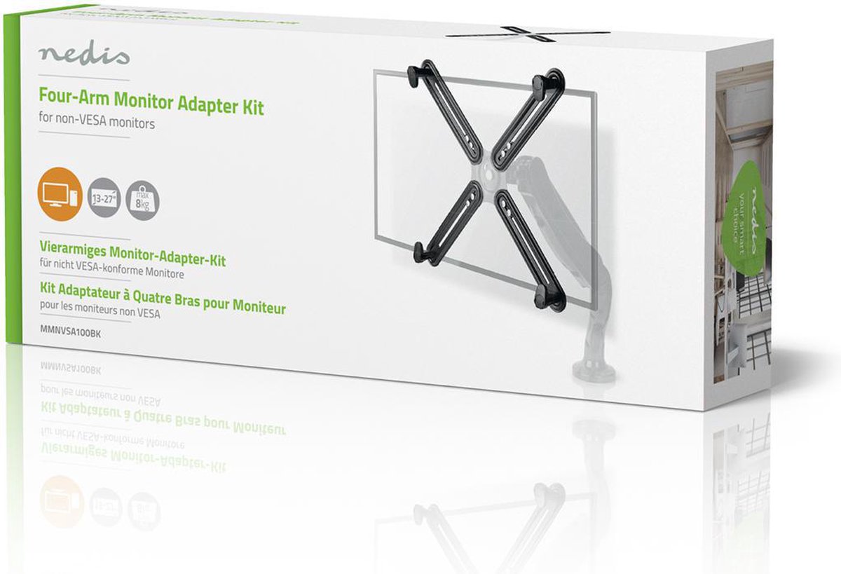 Kit Adaptateur De Moniteur Non VESA Fixation Des Moniteurs Et Ecrans De Pc 13 27 Capacite De Charge 8 Kg Kit Adaptateur De Moniteur Non VESA Fixation Des Moniteurs Et Ecrans De Pc 13 27 Capacite De Charge 8 Kg