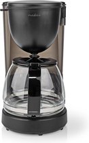 Nedis Koffiezetapparaat - Filter Koffie - 1.25 l - 10 Kopjes - Warmhoudfunctie - Zwart