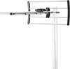 Nedis Buitenantenne - UHF - Ontvangstbereik: ≥50 km - LTE700 - Versterking: 9 dB - 75 Ohm - Antenne lengte: 400 mm - ABS / Aluminium