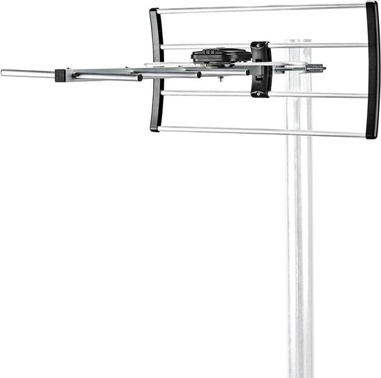 Nedis ANOR5002BK HDTV-Antenne Voor Buiten | 0 - 50 Km | Versterking 40 Db Fm Vhf Uhf Wit 5412810309368
