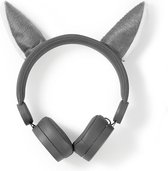 Nedis Bedrade On-ear Koptelefoon | 3,5 mm | Kabellengte: 1.20 m | 85 dB | Grijs