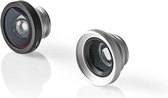 Nedis Set Cameralenzen | Smartphone / Tablet | 3-in-1 | Type lens: Brede Hoek / Macro / Visoog | Schroef en Plug