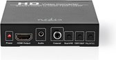 Nedis HDMI-Converter - Scart Female - HDMI Output / 1x 3,5 mm Audio-Out / 1x Digitale Audio - 1-weg - 1080p - 1.65 Gbps - Aluminium - Antraciet