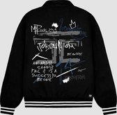 JORCUSTOM Artist Varsity Jacket - Black - Volwassenen - Maat S